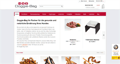 Desktop Screenshot of doggie-bag.de
